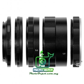 Macro Extension Tubes Ring for Sony Alpha